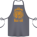 Muay Thai Fighter Warrior MMA Martial Arts Cotton Apron 100% Organic Steel