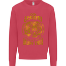 Muay Thai Fighter Warrior MMA Martial Arts Mens Sweatshirt Jumper Heliconia