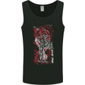 Muay Thai Fighter Warrior MMA Martial Arts Mens Vest Tank Top Black