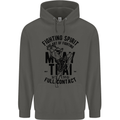 Muay Thai Full Contact Martial Arts MMA Childrens Kids Hoodie Storm Grey