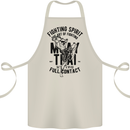 Muay Thai Full Contact Martial Arts MMA Cotton Apron 100% Organic Natural