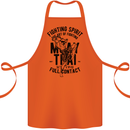 Muay Thai Full Contact Martial Arts MMA Cotton Apron 100% Organic Orange