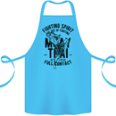Muay Thai Full Contact Martial Arts MMA Cotton Apron 100% Organic Turquoise
