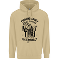 Muay Thai Full Contact Martial Arts MMA Mens 80% Cotton Hoodie Sand