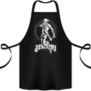 Muay Thai Skeleton MMA Mixed Martial Arts Cotton Apron 100% Organic Black