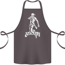 Muay Thai Skeleton MMA Mixed Martial Arts Cotton Apron 100% Organic Dark Grey