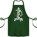 Muay Thai Skeleton MMA Mixed Martial Arts Cotton Apron 100% Organic Forest Green