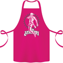 Muay Thai Skeleton MMA Mixed Martial Arts Cotton Apron 100% Organic Pink