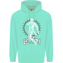 Muay Thai Skeleton MMA Mixed Martial Arts Mens 80% Cotton Hoodie Peppermint