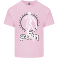 Muay Thai Skeleton MMA Mixed Martial Arts Mens Cotton T-Shirt Tee Top Light Pink