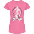 Muay Thai Skeleton MMA Mixed Martial Arts Womens Petite Cut T-Shirt Azalea