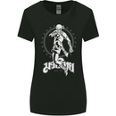 Muay Thai Skeleton MMA Mixed Martial Arts Womens Wider Cut T-Shirt Black