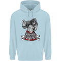 Muay Thai The Beast MMA Mixed Martial Arts Childrens Kids Hoodie Light Blue