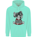 Muay Thai The Beast MMA Mixed Martial Arts Childrens Kids Hoodie Peppermint