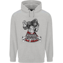 Muay Thai The Beast MMA Mixed Martial Arts Childrens Kids Hoodie Sports Grey