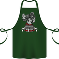 Muay Thai The Beast MMA Mixed Martial Arts Cotton Apron 100% Organic Forest Green