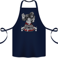 Muay Thai The Beast MMA Mixed Martial Arts Cotton Apron 100% Organic Navy Blue