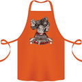 Muay Thai The Beast MMA Mixed Martial Arts Cotton Apron 100% Organic Orange
