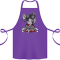 Muay Thai The Beast MMA Mixed Martial Arts Cotton Apron 100% Organic Purple
