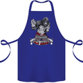 Muay Thai The Beast MMA Mixed Martial Arts Cotton Apron 100% Organic Royal Blue