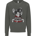 Muay Thai The Beast MMA Mixed Martial Arts Kids Sweatshirt Jumper Storm Grey