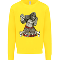 Muay Thai The Beast MMA Mixed Martial Arts Kids Sweatshirt Jumper Yellow