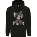 Muay Thai The Beast MMA Mixed Martial Arts Mens 80% Cotton Hoodie Black
