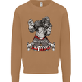 Muay Thai The Beast MMA Mixed Martial Arts Mens Sweatshirt Jumper Caramel Latte