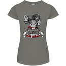 Muay Thai The Beast MMA Mixed Martial Arts Womens Petite Cut T-Shirt Charcoal