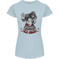 Muay Thai The Beast MMA Mixed Martial Arts Womens Petite Cut T-Shirt Light Blue