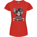 Muay Thai The Beast MMA Mixed Martial Arts Womens Petite Cut T-Shirt Red