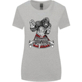 Muay Thai The Beast MMA Mixed Martial Arts Womens Wider Cut T-Shirt Sports Grey