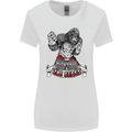 Muay Thai The Beast MMA Mixed Martial Arts Womens Wider Cut T-Shirt White
