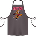Muay Thai Tiger MMA Mixed Martial Arts Cotton Apron 100% Organic Dark Grey