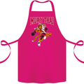 Muay Thai Tiger MMA Mixed Martial Arts Cotton Apron 100% Organic Pink