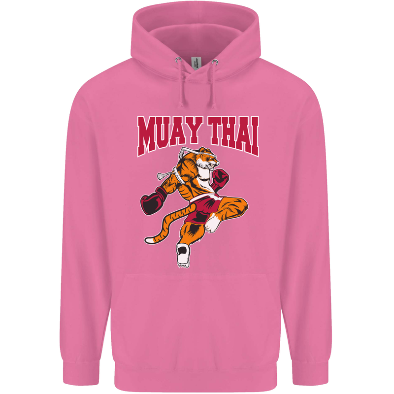 Muay Thai Tiger MMA Mixed Martial Arts Mens 80% Cotton Hoodie Azelea