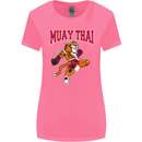 Muay Thai Tiger MMA Mixed Martial Arts Womens Wider Cut T-Shirt Azalea
