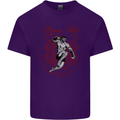 Muay Thai Tiger Warrior MMA Martial Arts Mens Cotton T-Shirt Tee Top Purple