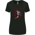 Muay Thai Tiger Warrior MMA Martial Arts Womens Wider Cut T-Shirt Black
