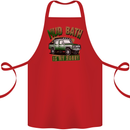 Mud Bath Is My Hobby 4X4 Off Roading Road Cotton Apron 100% Organic Red
