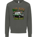 Mud Bath Is My Hobby 4X4 Off Roading Road Kids Sweatshirt Jumper Storm Grey