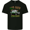 Mud Bath Is My Hobby 4X4 Off Roading Road Kids T-Shirt Childrens Black