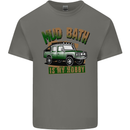 Mud Bath Is My Hobby 4X4 Off Roading Road Kids T-Shirt Childrens Charcoal