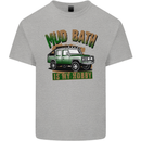Mud Bath Is My Hobby 4X4 Off Roading Road Kids T-Shirt Childrens Sports Grey