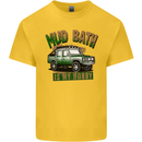 Mud Bath Is My Hobby 4X4 Off Roading Road Kids T-Shirt Childrens Yellow