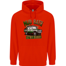 Mud Bath Is My Hobby 4X4 Off Roading Road Mens 80% Cotton Hoodie Bright Red