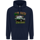 Mud Bath Is My Hobby 4X4 Off Roading Road Mens 80% Cotton Hoodie Navy Blue