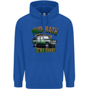 Mud Bath Is My Hobby 4X4 Off Roading Road Mens 80% Cotton Hoodie Royal Blue
