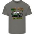 Mud Bath Is My Hobby 4X4 Off Roading Road Mens Cotton T-Shirt Tee Top Charcoal