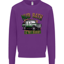 Mud Bath Is My Hobby 4X4 Off Roading Road Mens Sweatshirt Jumper Purple